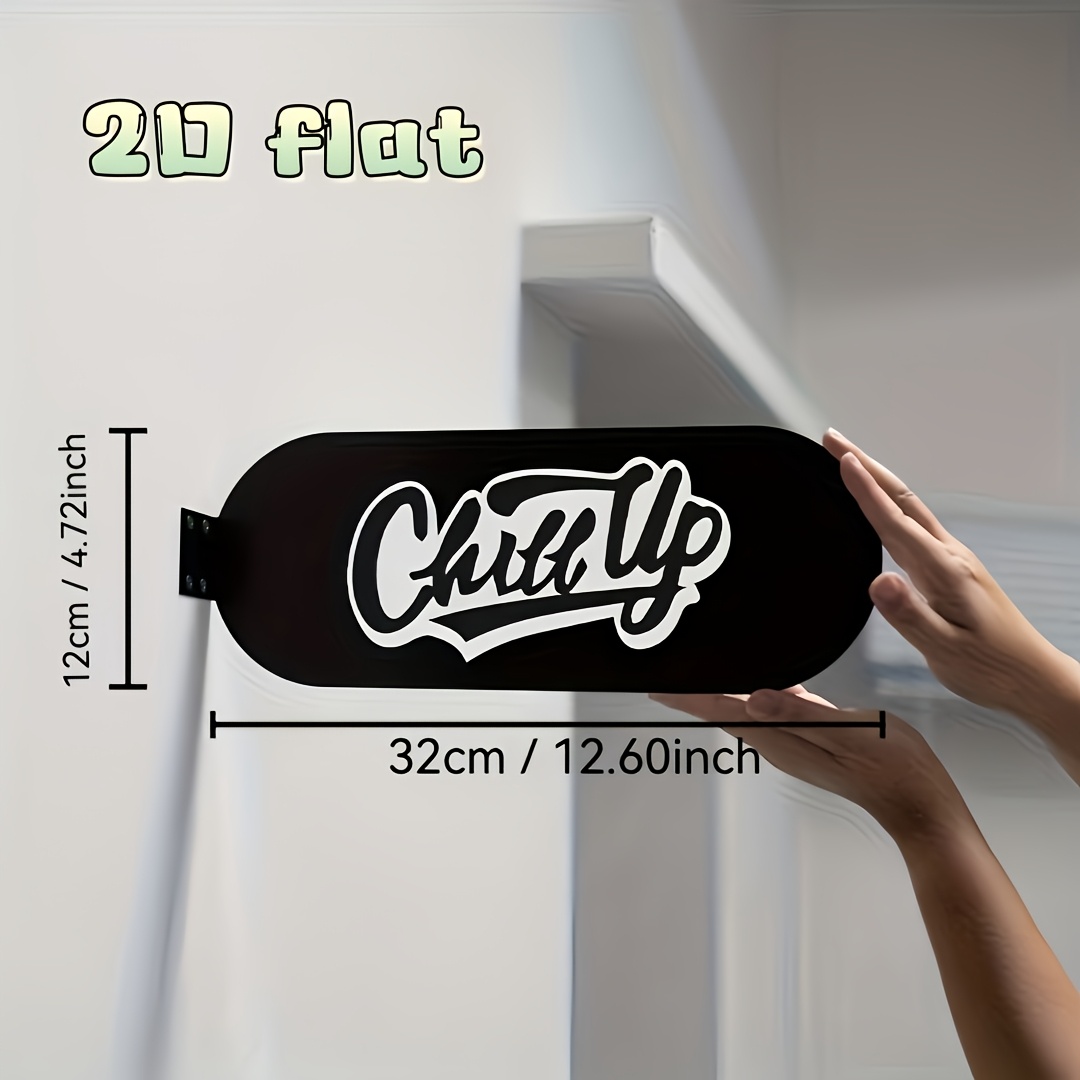 TEMU Customizable Acrylic Door Signs & Plaques - Wall-mounted Suitable For Restaurants, Cafes, Hotels - Panels With Text// - /outdoor Decoration For