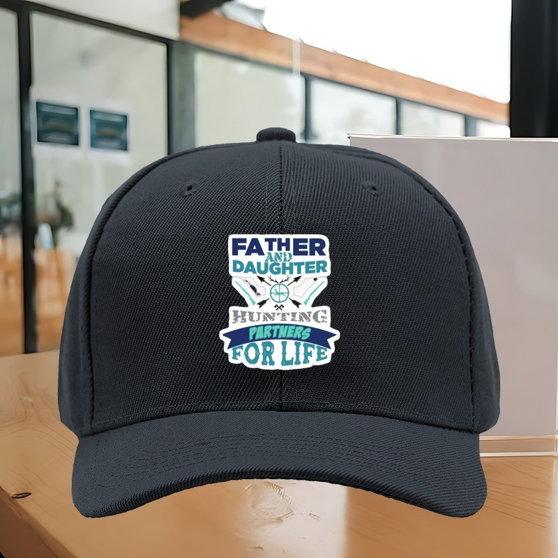 father and daughter hunting   t dad and daughter hunting hunters poster blue gift for hunter father and hunter daughter baseball cap trendy baseball cap for   ideal for everyday use
