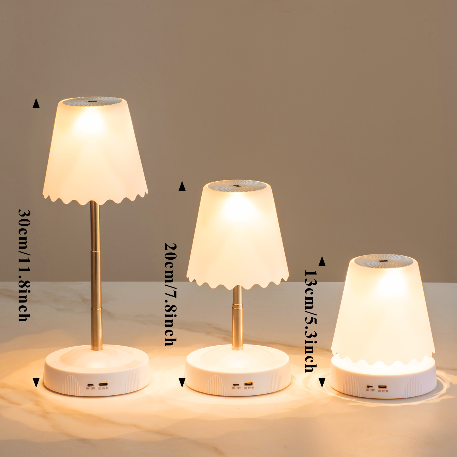 Smart Desk Lamp with Motion Sensor and Dimmable Features