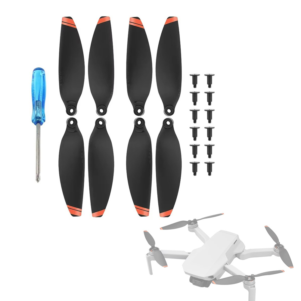 

4726 Propeller Blades For 4k/mini 2/se Drone - Lightweight Spare Parts With Screws