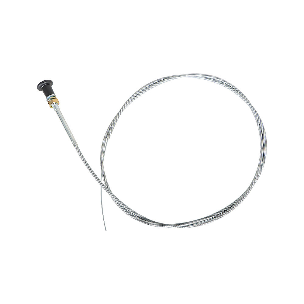 

1pc Rotary Choke Cable, 63 Inch Metal With 2-3/4 Travel, Replacement For 237 Series