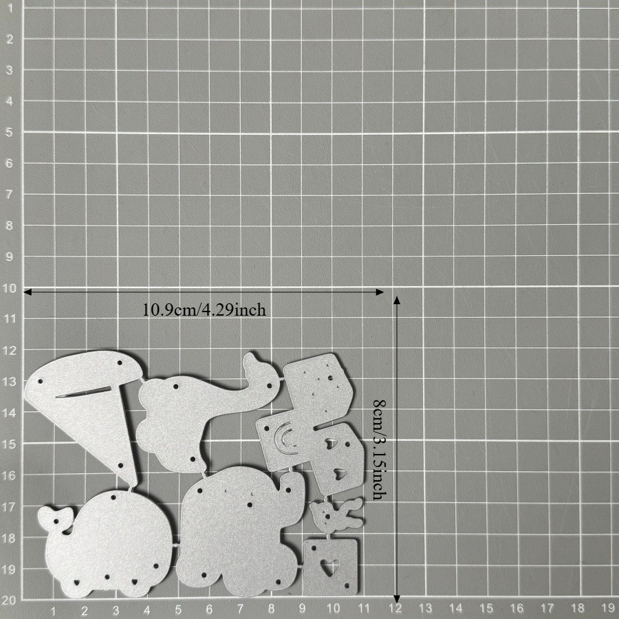 E-shop 2026 Neue bunte Metall Schneidstempel für Scrapbooking, Kartenherstellung, Schablonen und Prägungs-Basteldekoration