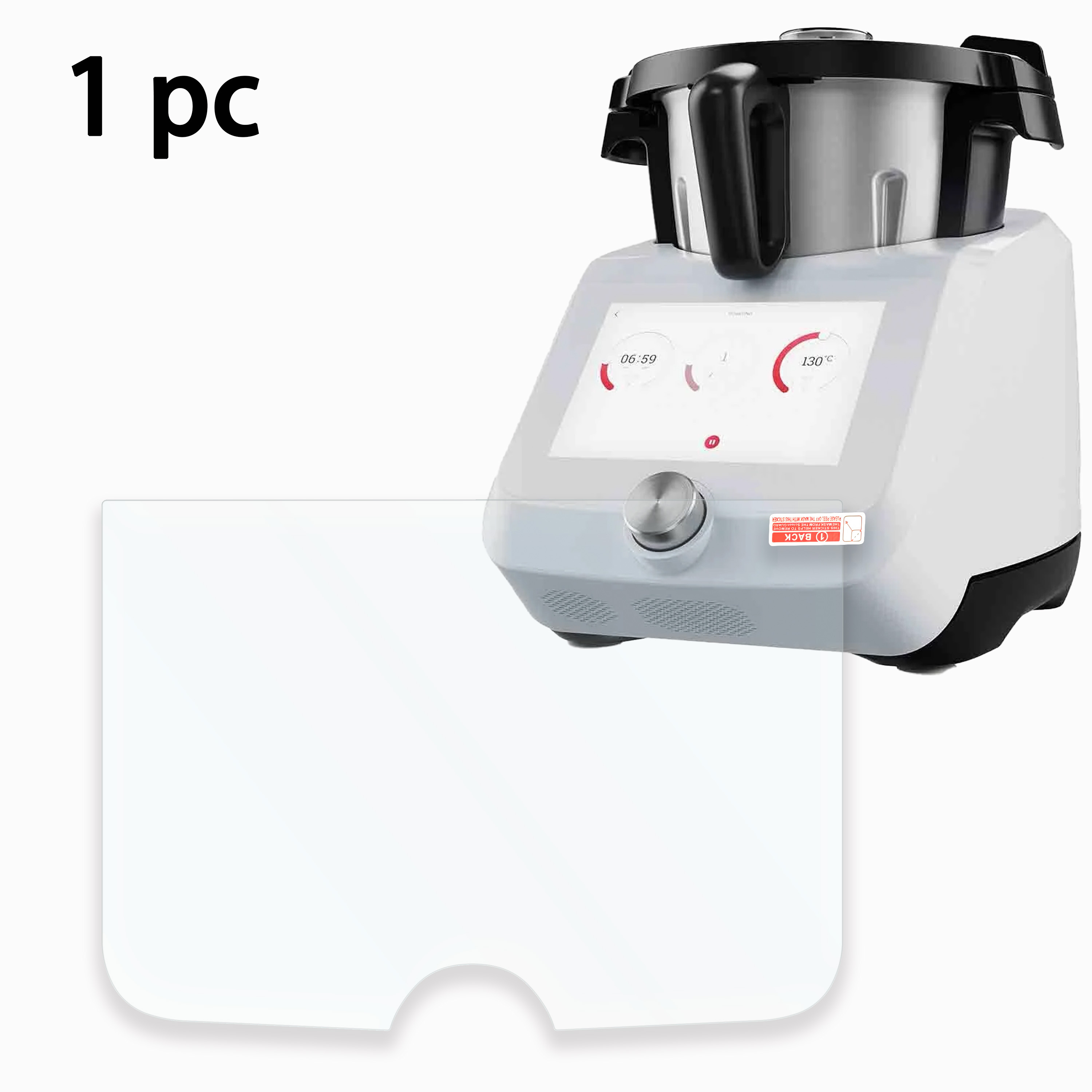 E-shop ./2 Stk. Displayschutzfolie aus gehärtetem Glas für Cuisine Smart, bruchsichere -Folie mit HD-Klarheit, einfache Installation, maximale