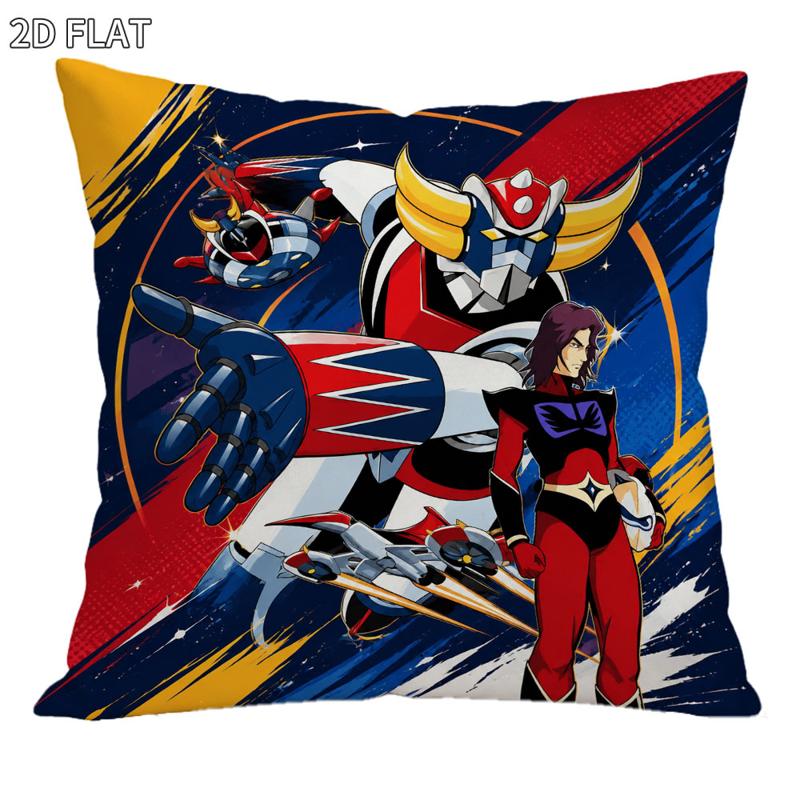 TEMU Housse de coussin décorative 1 pièce 18x18 pouces avec impression robot et moderne - Convient pour la décoration de lit à , taie d'oreiller à