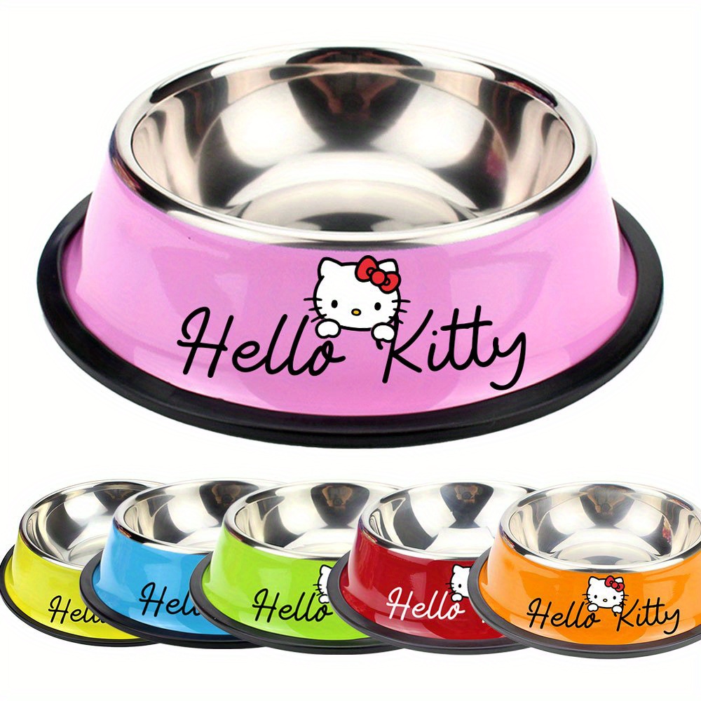 Anti Slip Stainless Steel Pet Feeding Bowl, Perfect for Cats And Dogs, Cat Water Bowl