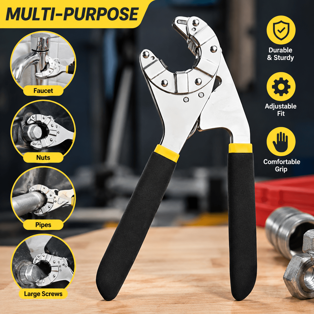 industrial tools sold on Temu United States