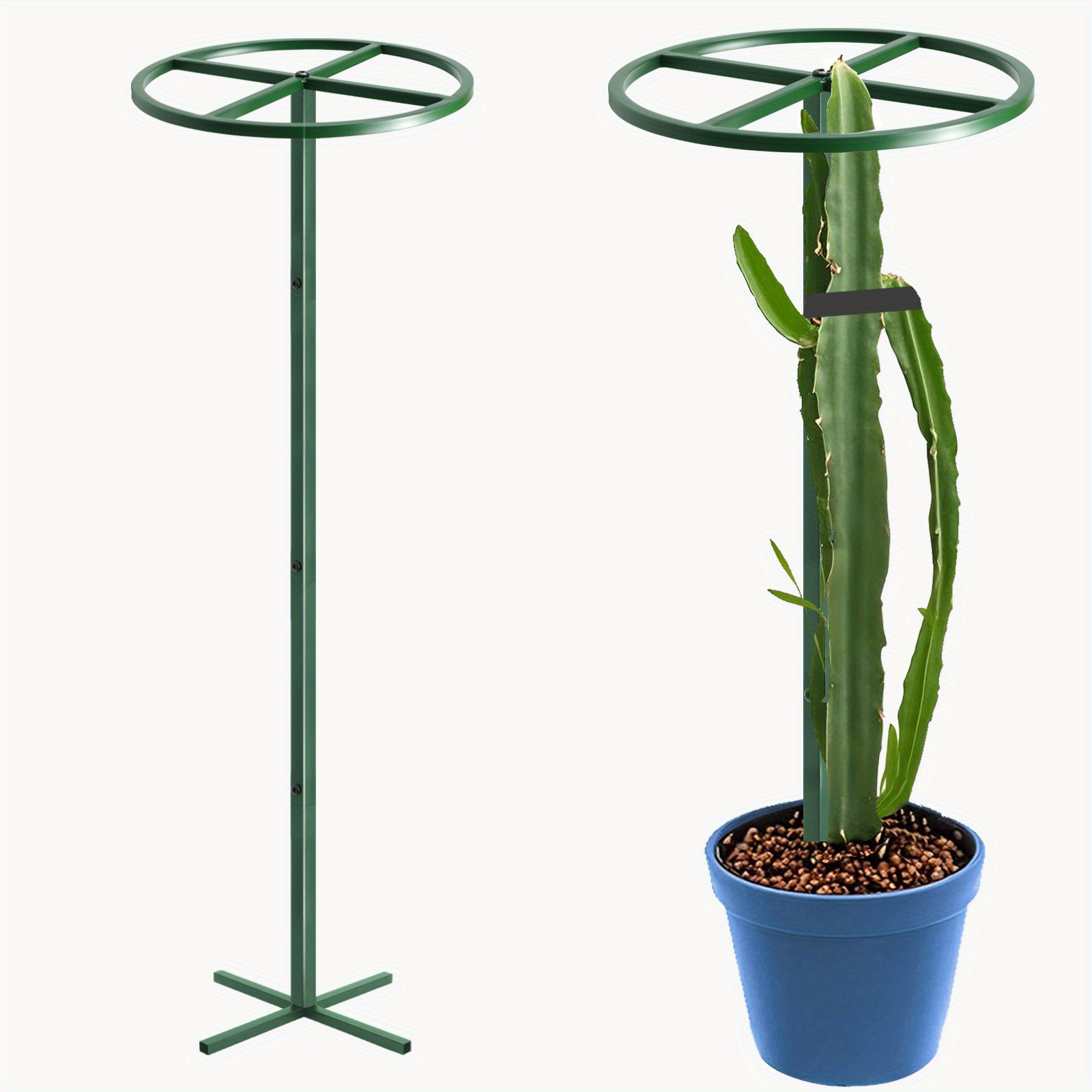 TEMU 1pc Premium Dragon Fruit Trellis - Durable Metal Frame For And Climbing Plants, Suitable For Dragon Fruit, Bougainvillea, Pumpkin - Outdoor