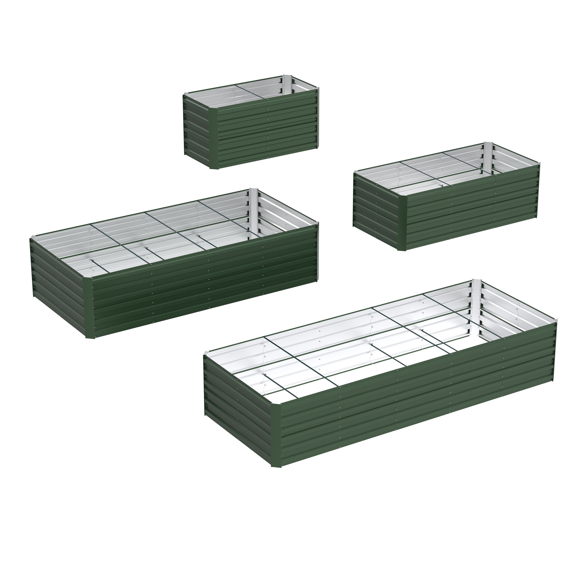 Rectangular Flower Bed, Planting Box, Garden Bed, Garden Plant Box, Used For Planting Vegetables And Flowers, Suitable For , Gardens, And Courtyards