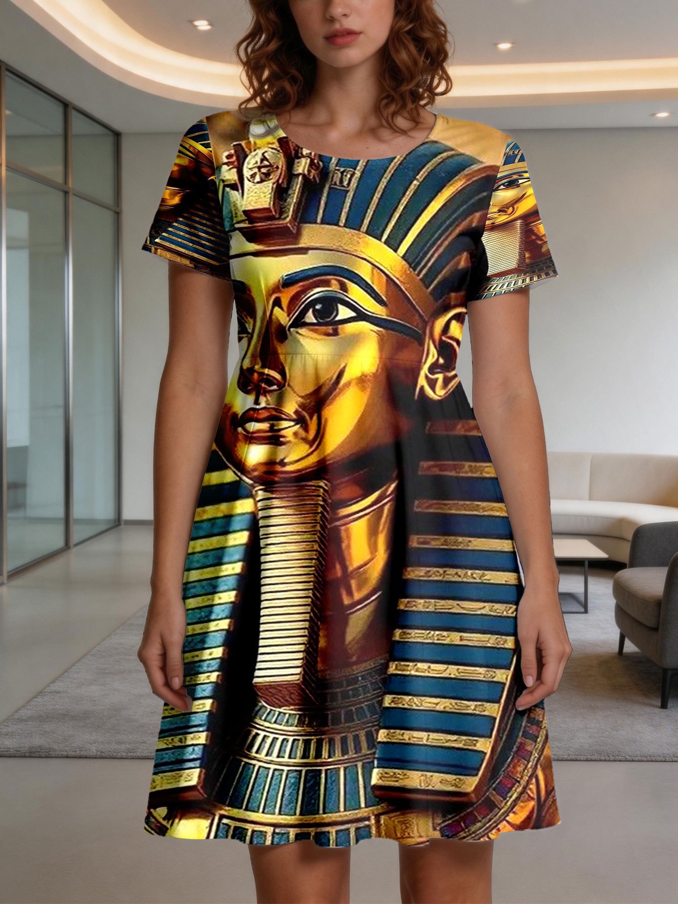 striped dress blue or gold 1pc golden print womens optical illusion is the dress blue or gold