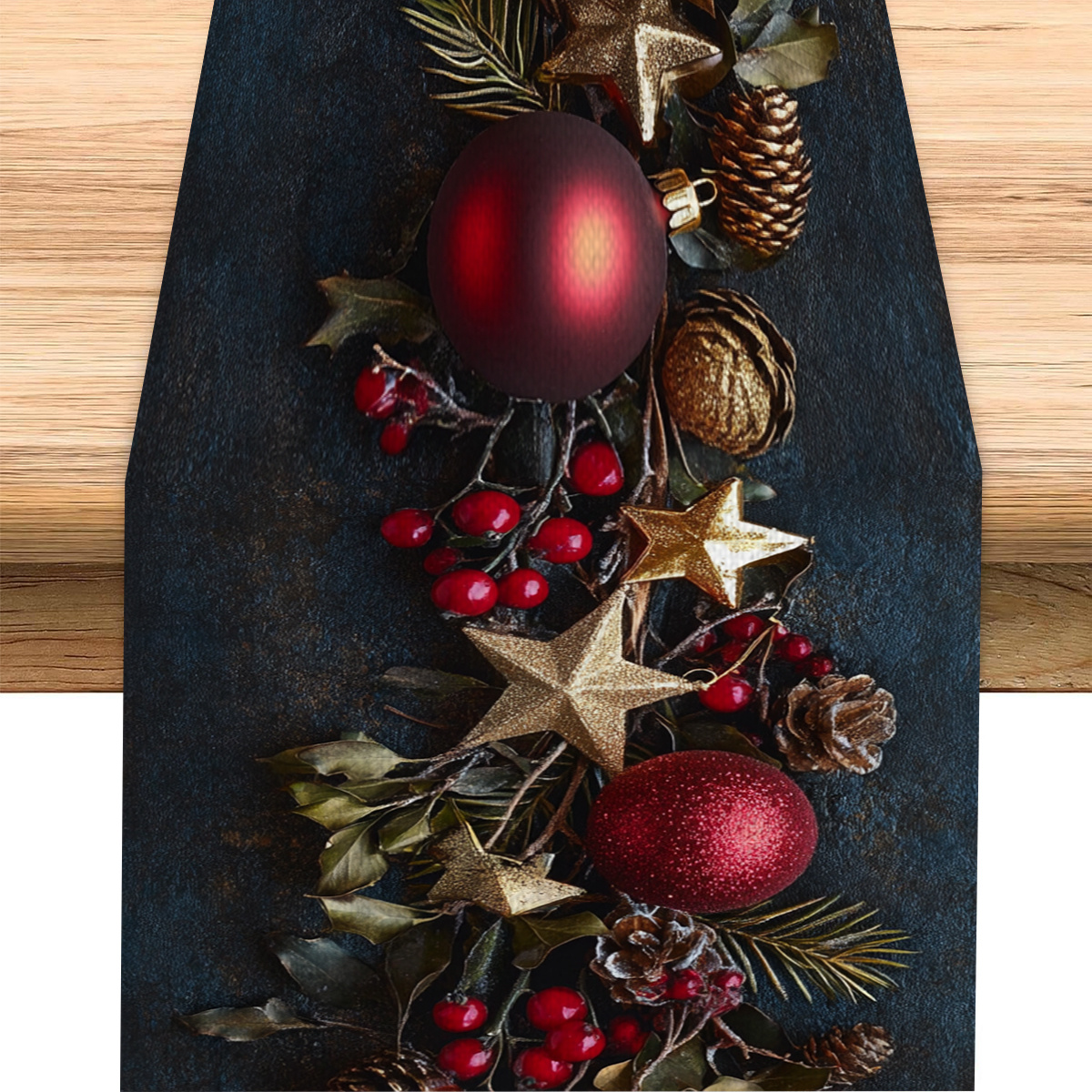 

Christmas Table - Red , , Table Decor For Dining, , Coffee Tables - ,