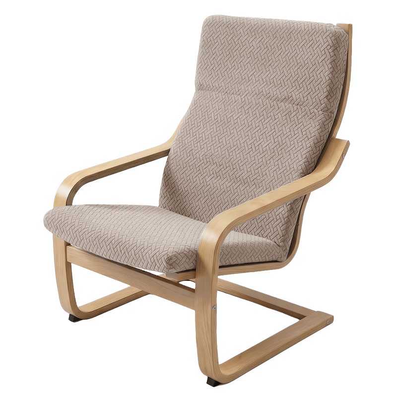 TEMU 1 pièce Housse Jacquard Moderne de T Compatible pour Protège-Coussin de Chaise , Housse Élastique Extensible Uniquement ( Rembourrage), Convient