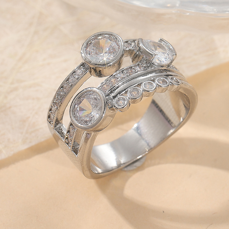 Women's Elegant Luxury Wedding Ring Jewelry