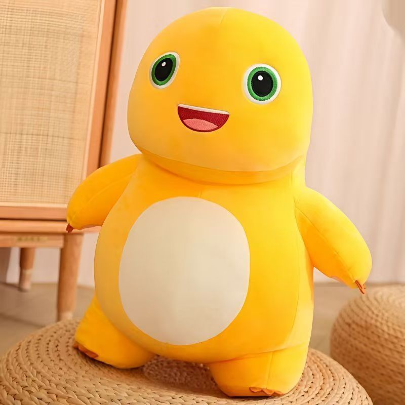 TEMU 【可愛い】恐竜のぬいぐるみ ぬいぐるみ ドール ベッドに寝ている枕 女の子への誕生日プレゼント