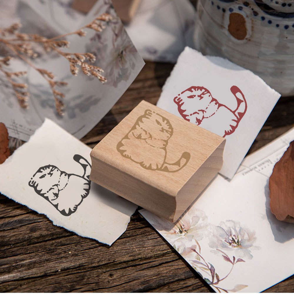 Wooden Decorative Stamp for Creative Stationery