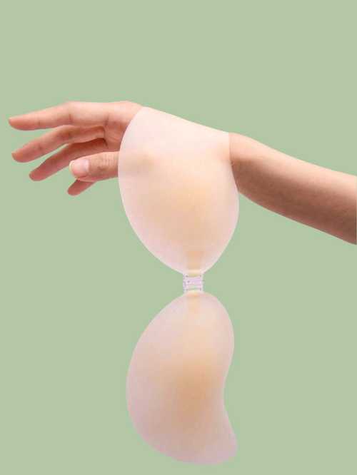mango shaped sticky bra invisible push up bra seamless for backless dress wedding party deep v strapless bra reusable