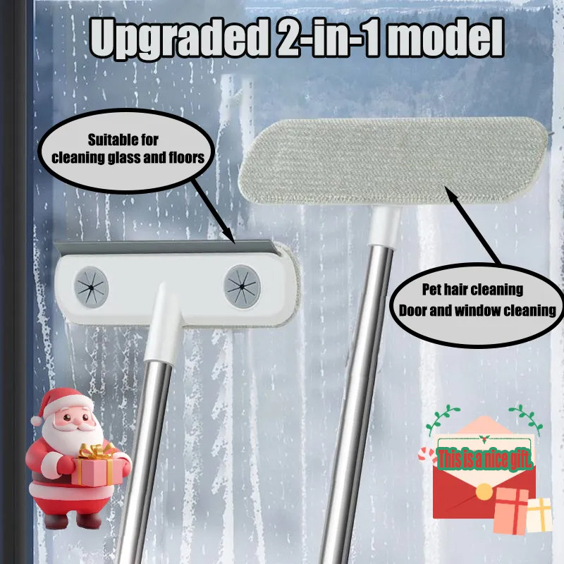 Brosse De Nettoyage En Éponge À Long Manche Multifonction Trapézoïdal Pour Carrelage, Sols En