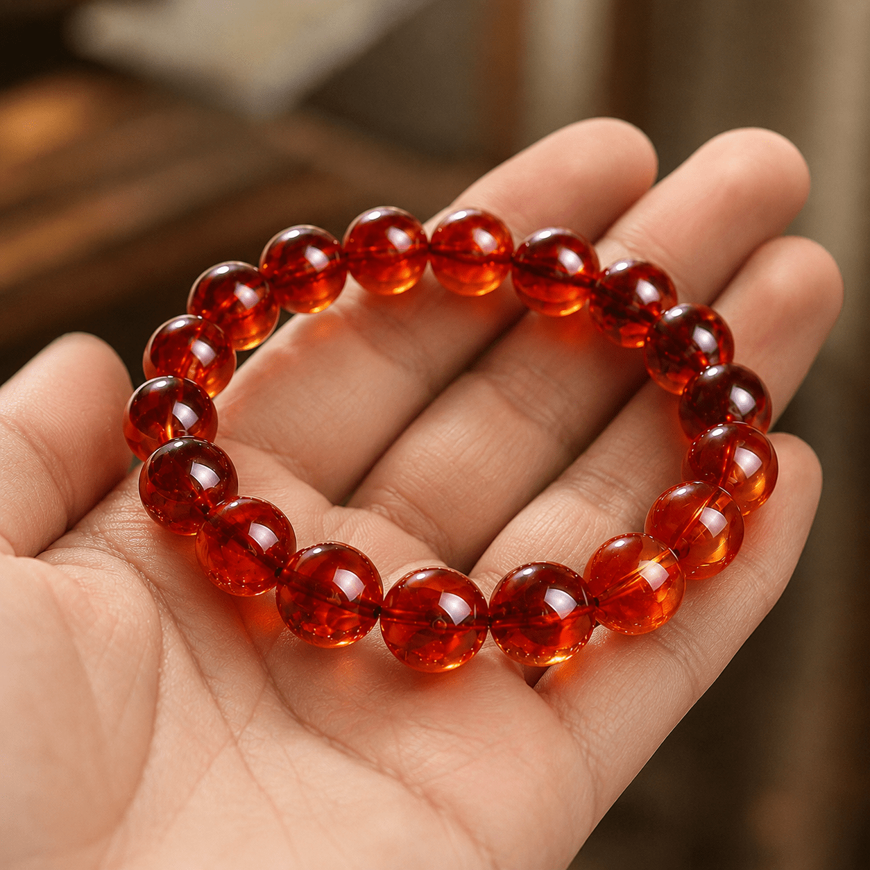 High-Quality Beaded Bracelet, Vintage Minimalist