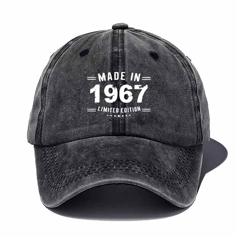 TEMU Vintage Classic Baseball , 1967 , A Great Companion For Trendy, Everyday, And Casual Wear