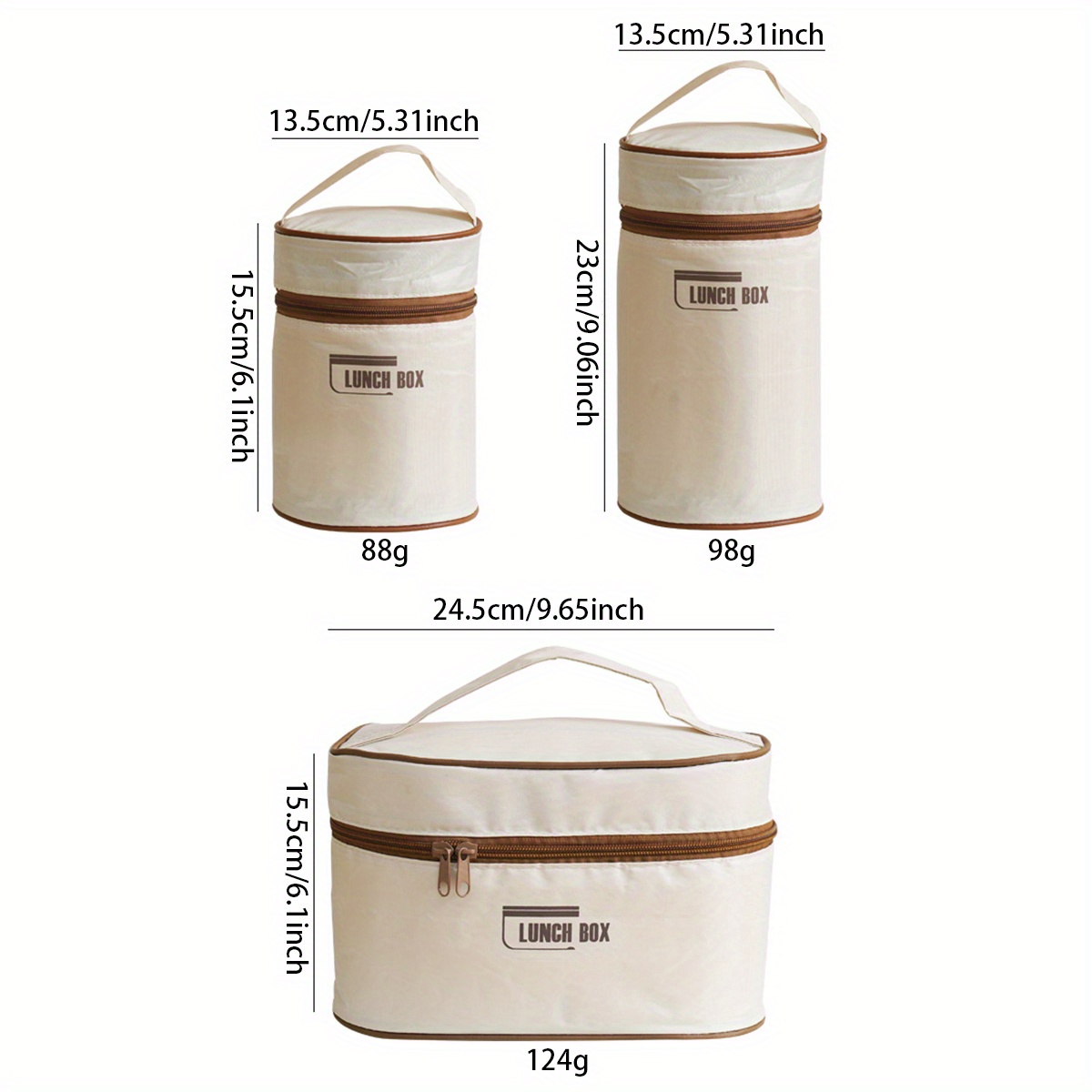 6pcs set 304L stainless steel insulated lunch box with storage bag and cutlery, portable double-layer covered lunch box, office student sealed lunch box,back to school