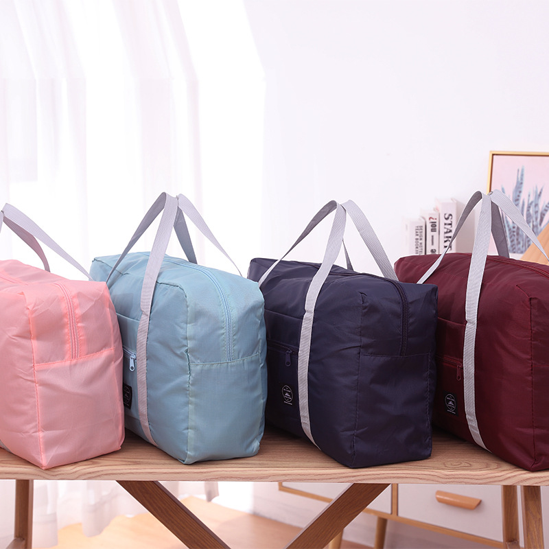 large capacity moving luggage storage bag foldable portable clothes storage bag multi functional travel airplane bag wear resistant handbag home bedding clothing   organizing and storage large bag