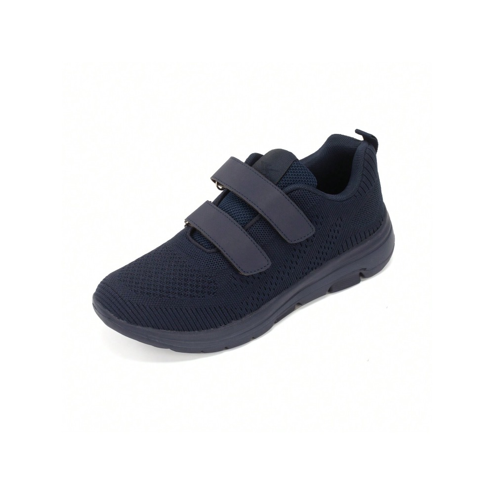 Comfortable Walking Shoes With A Cushioned Sole And Breathable Mesh Upper, Featuring Straps