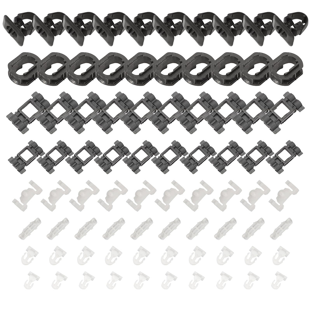 80pcs Side Trim Clip Set For Mercedes-benz W202/s202/w210/s210 Models