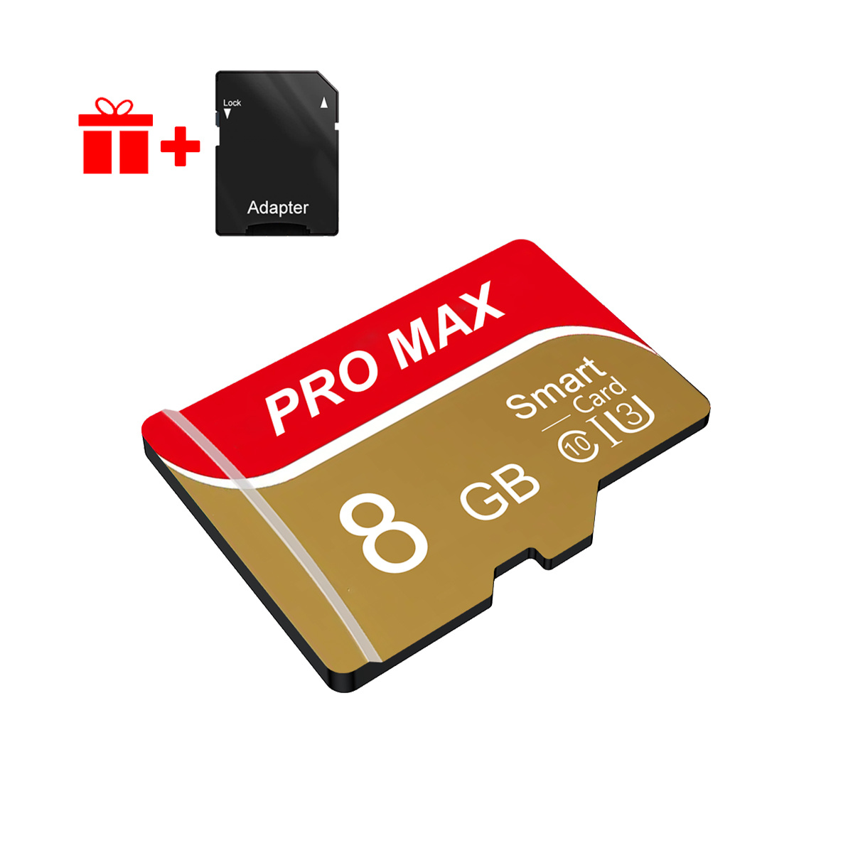 TEMU 1pc Colección de Tarjetas de Memoria con Adaptador que Opciones de Tamaño Completas: 128GB, 64GB, 32GB, 16GB, 8GB, 4GB, 2GB y 1GB, Diseñado con