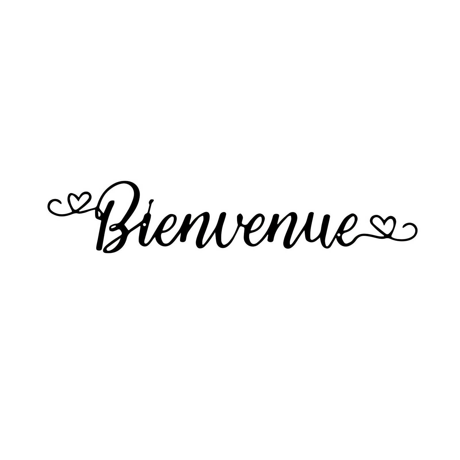 TEMU Décoration murale plate 2D [Plat 2D] « » en acrylique de style français avec découpes en cœur - moderne adaptée à une utilisation