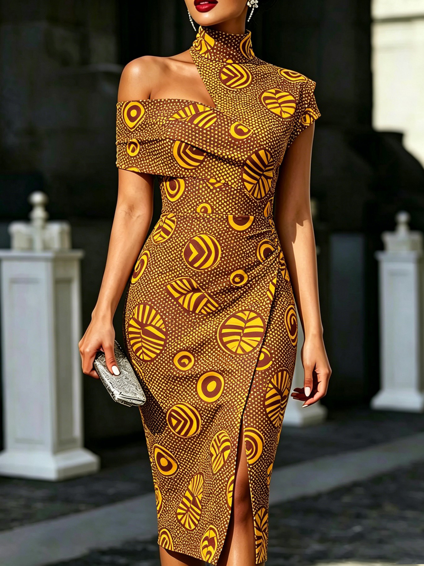 african dress for women sold on Temu United States