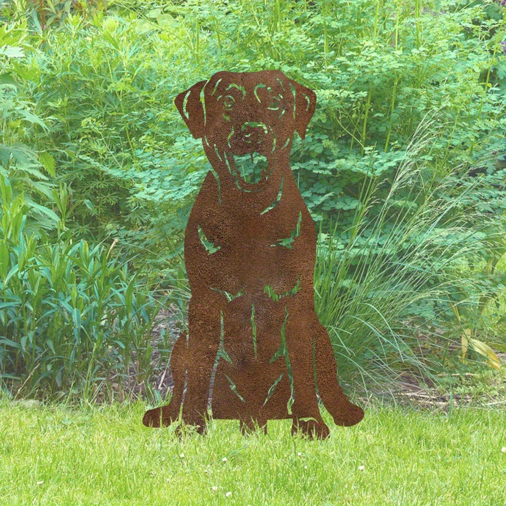 1 Rustic Style Acrylic Garden Stake - Outdoor Patio Art, Weathered Effect, Ideal For Spring And Summer Decoration, Garden Decoration | Durable Outdoor Decoration, Garden Art Decoration