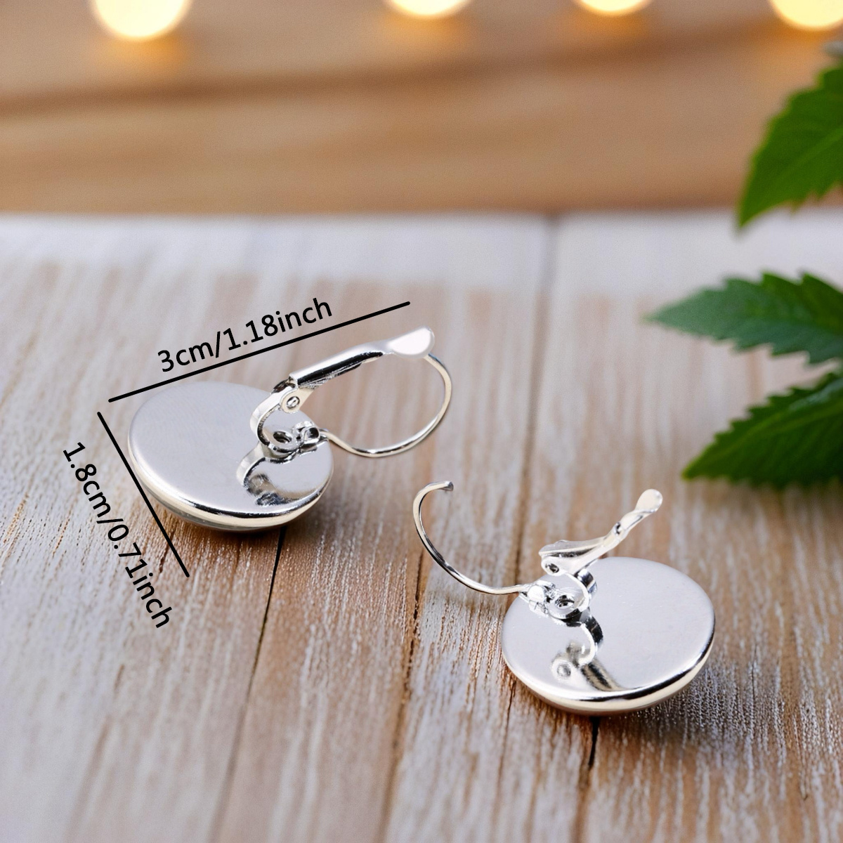 Christmas Carriage Pattern Earrings, Winter Accessory