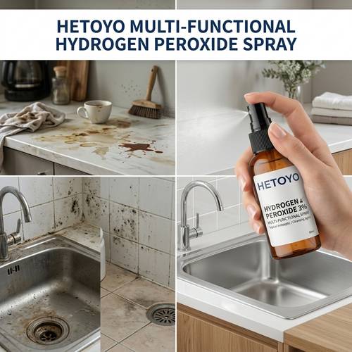 hard surface cleaner quickly removes stains and black spots with built in deodorizing and care functions