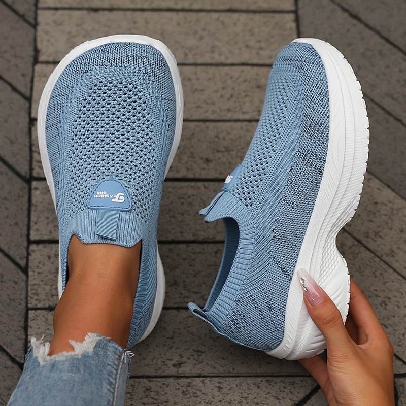 TEMU Outdoor Women's Wide Width Sports Running Shoes, Lightweight And Breathable Casual Sports Shoes, With Lace-, Suitable For Daily Commuting,