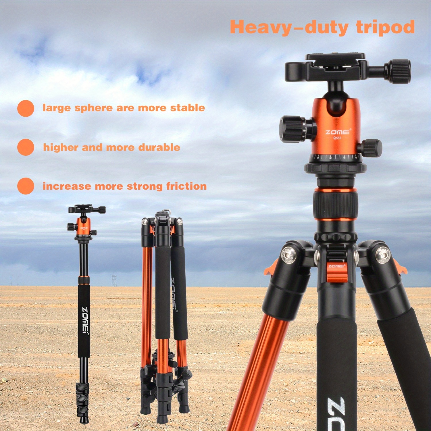 62inch convenient travel tripod dslr camera live Temu Canada