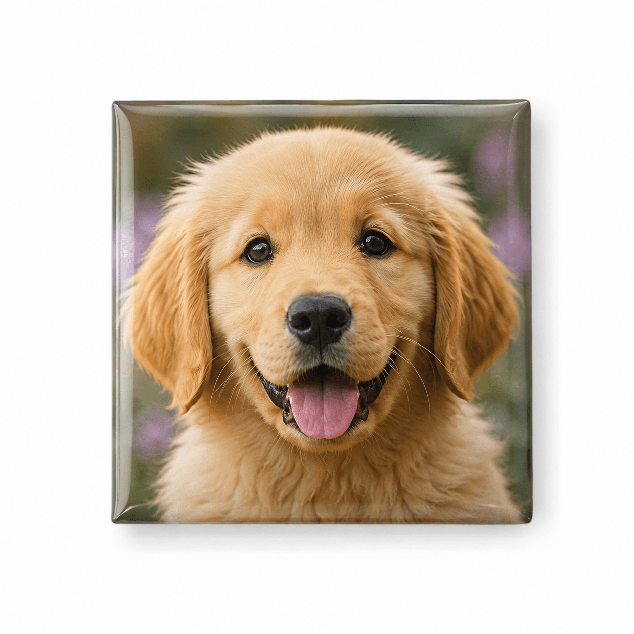 TEMU 1pc Personalized Pet Keepsake Magnets, Custom Picture Refrigerator Magnets With Your Pet Photos, Decor For