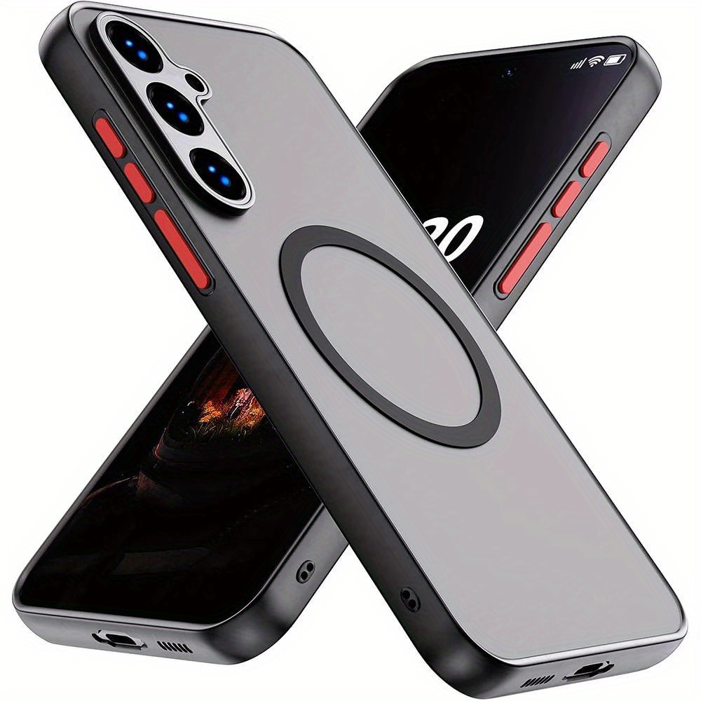 E-shop Handyhülle: Starke Magnete für , stoßfeste Hülle für for Samsung Galaxy S26 S26 Plus S26 Ultra S25 Edge S25 FE S25 S25 Plus S25 Ultra S24 FE S24