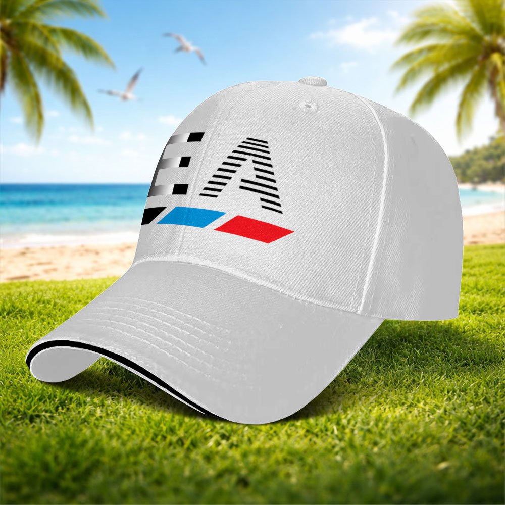 TEMU 1pc 's And Women's Versatile Sandwich Baseball Cap - Ea Logo Sports Duck Tongue Cap - Casual Trend - Black - Outdoor Baseball Cap - Party - -