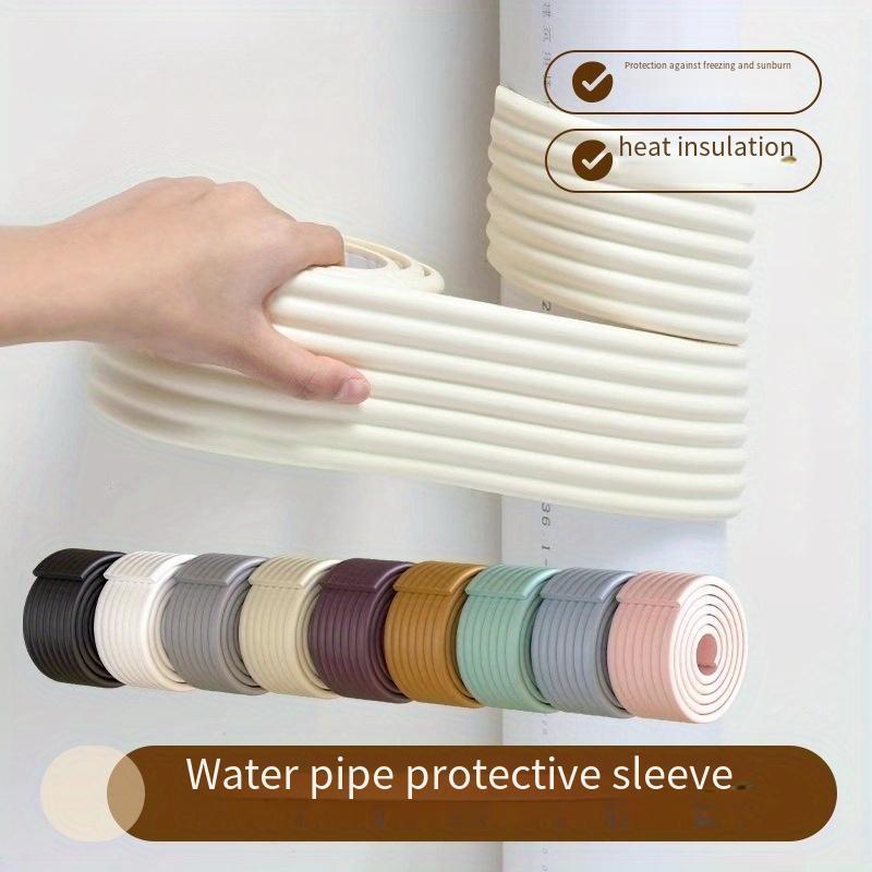 

1pc Winter Anti-freezing Outdoor Pipe Sleeve, Self-adhesive Service Pipe Protective Cover, Heat Insulation For Pipes