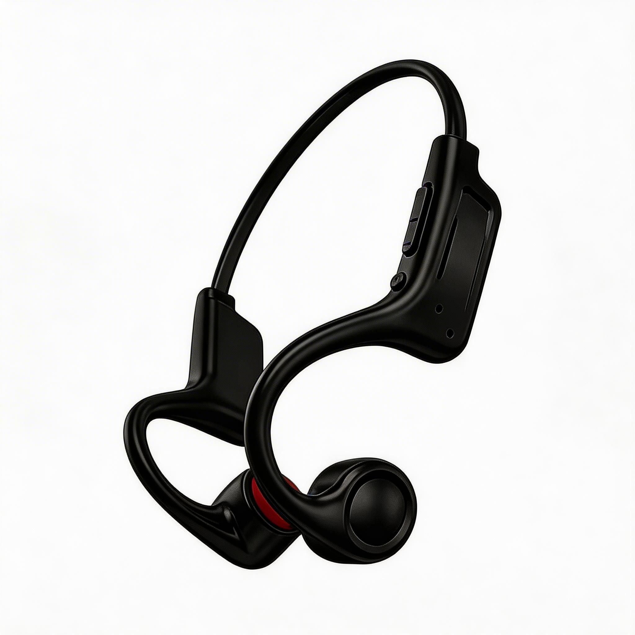 TEMU Bone Conduction Headphones, Wireless Open-ear Earbuds With 15h , Wireless 5.4, Hifi Stereo, Noise Reduction Mic For Running, Workout And Outdoor