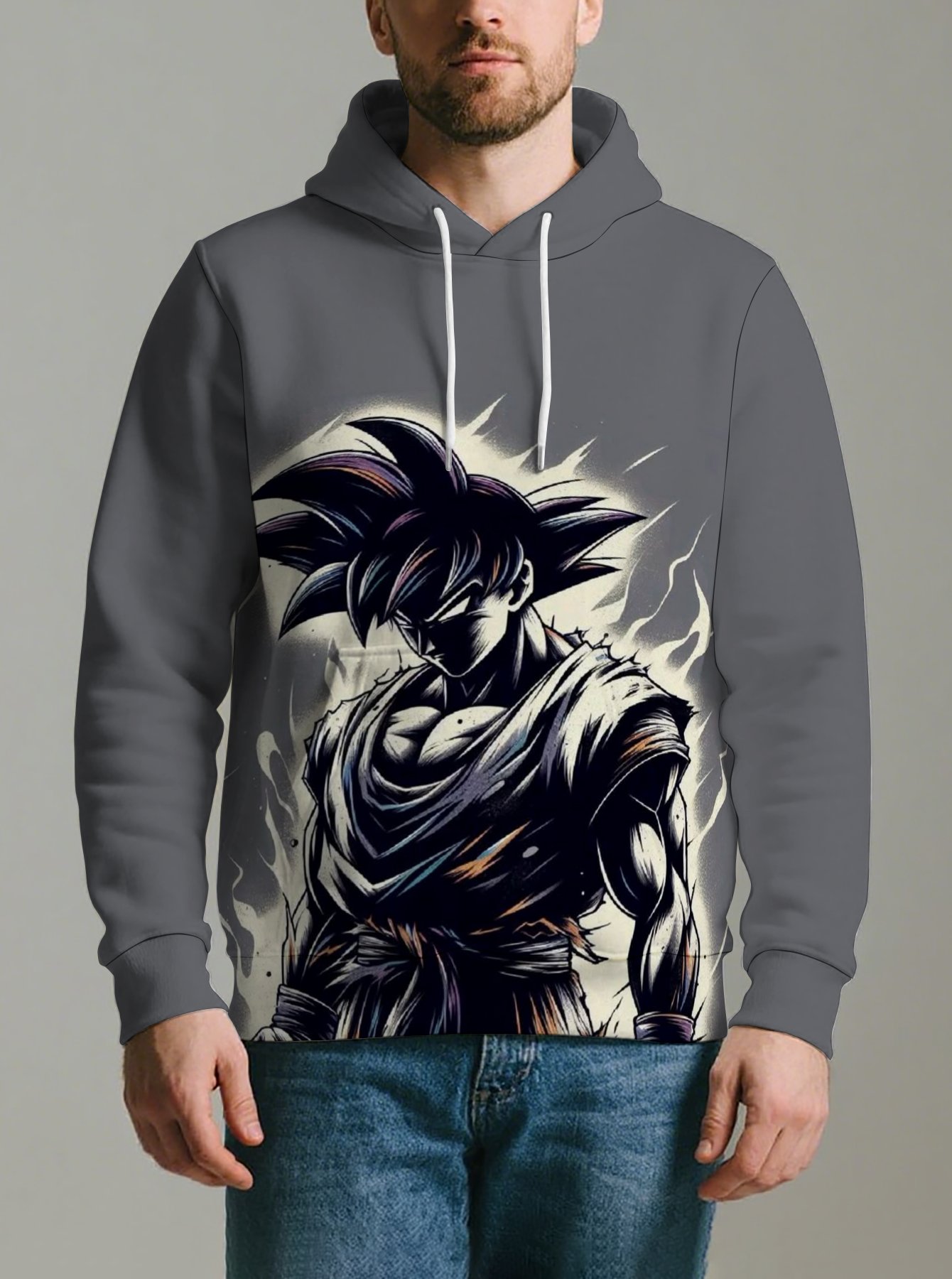 DRAGON BALL Men's Hoodie back view