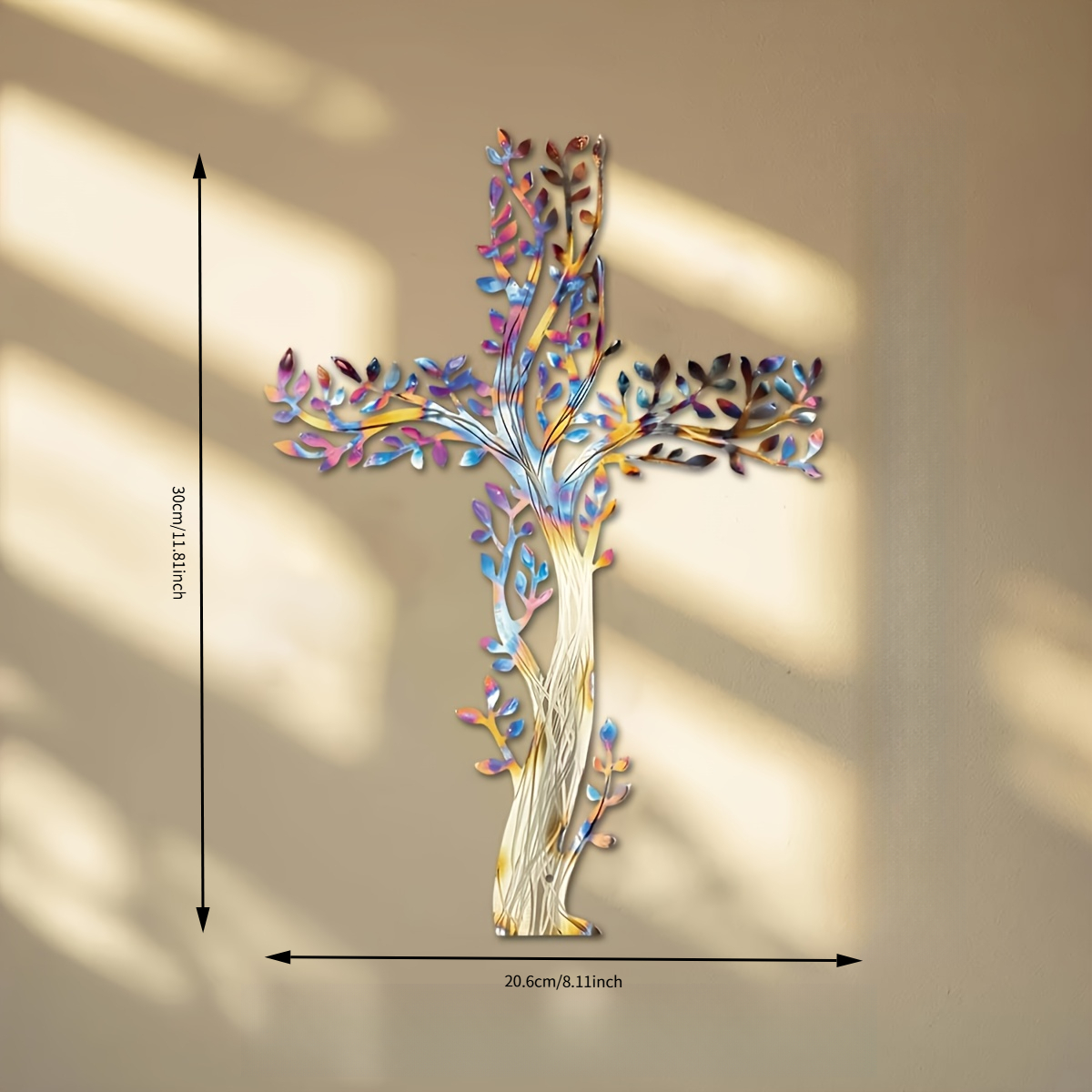 metal wall art decor sold on Temu Canada
