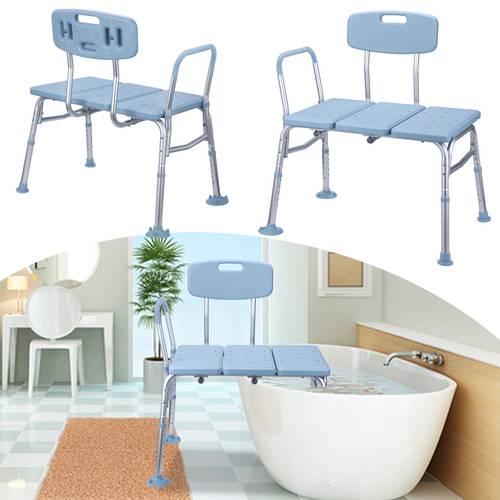 siège de bain réglable en 3 parties, chaise de pour baignoires, aide à lentrée pour baignoires, bain pour