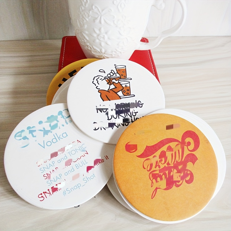 Personalized Photo Paper Coasters for Special Occasions