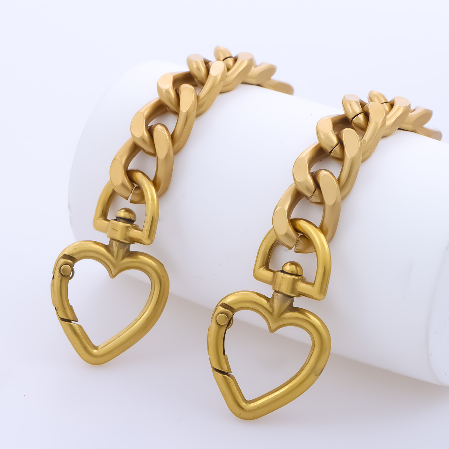 heart shaped aluminum alloy purse chain strap detachable Temu Mexico