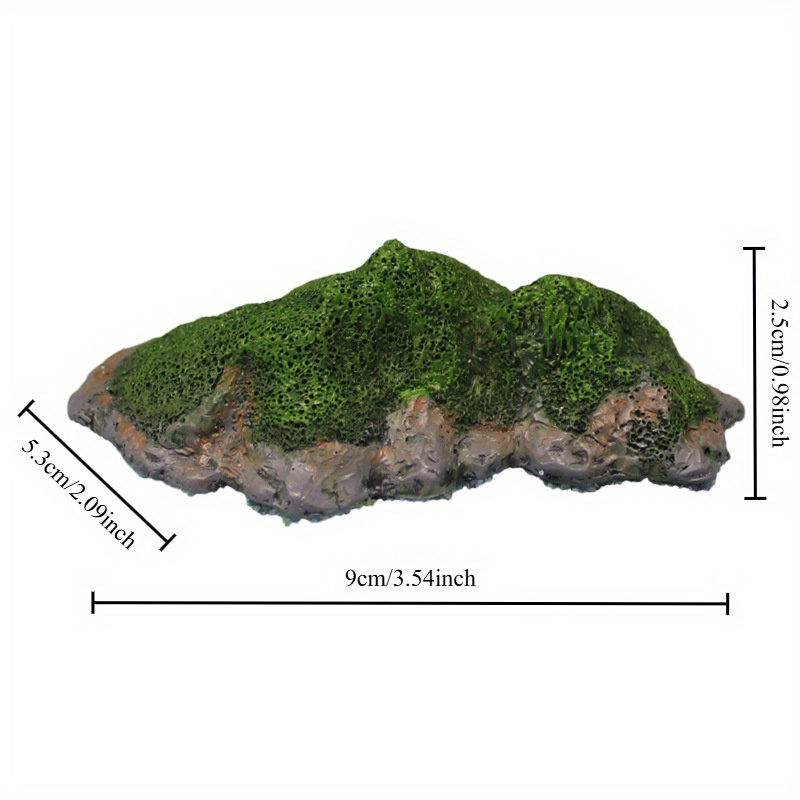A Miniature Resin Simulated Island, Designed For Micro- Modeling And Miniature Garden Decoration