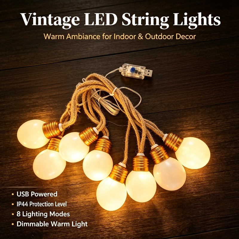 led lichterkette für den außenbereich