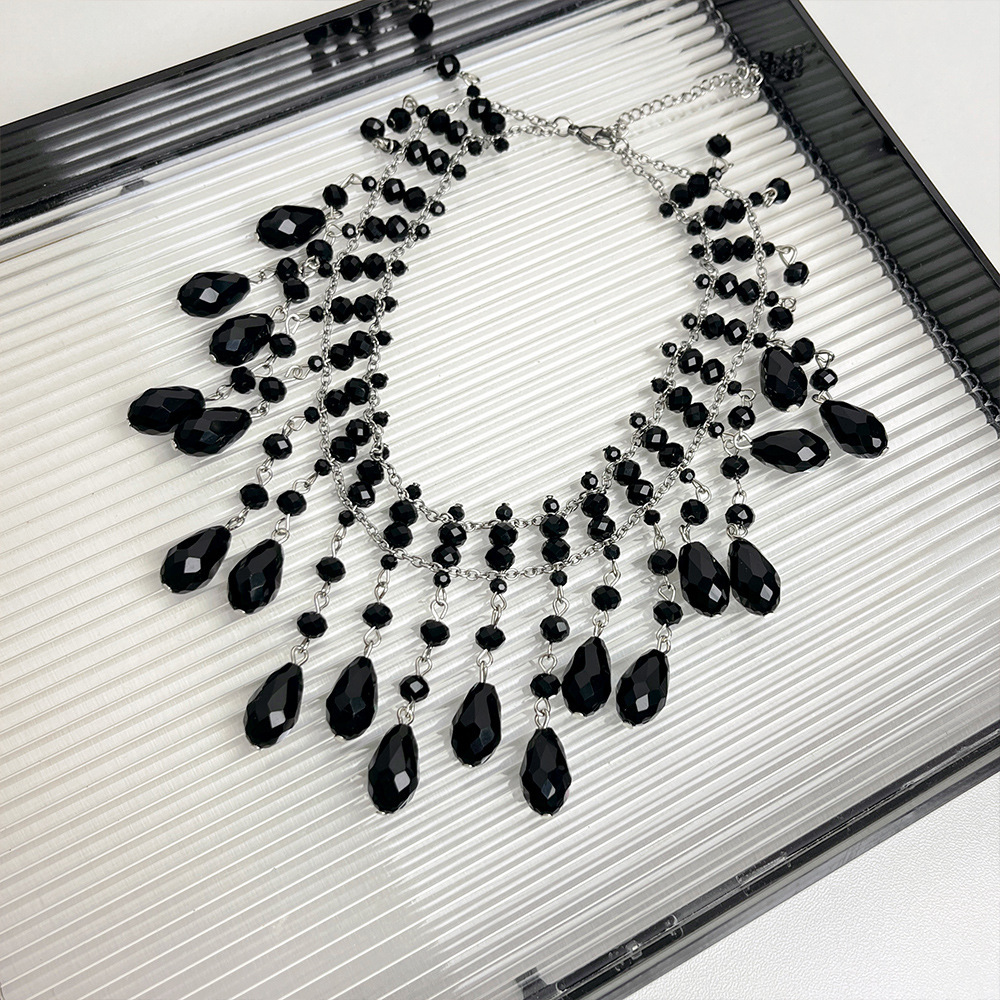 TEMU 1pc Gothic Style Women's Accessory, Dark Necklace, Item, Fashion Craft, Trendy Enthusiast, Suitable For Festive Parties