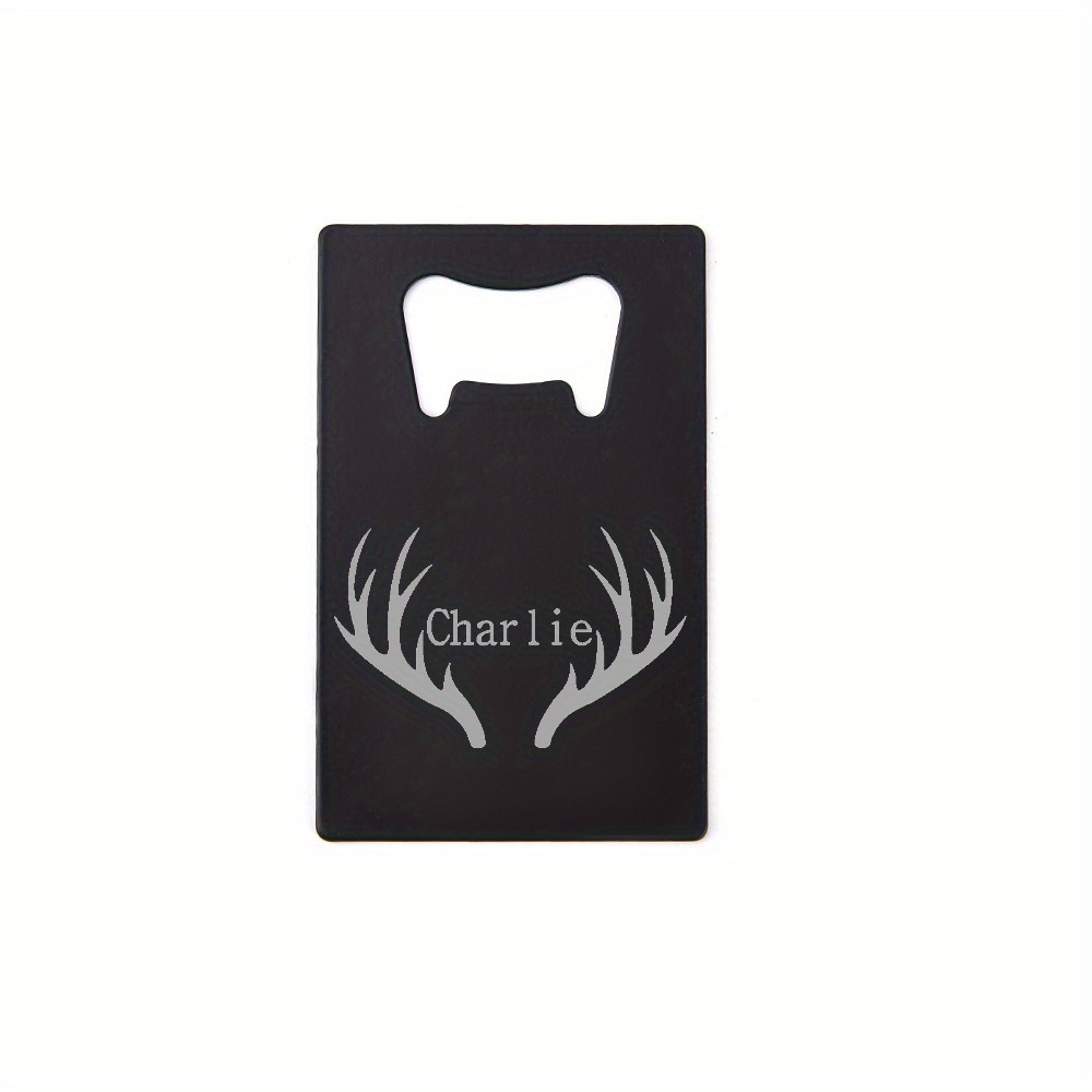 TEMU Personalized Bottle Opener, Card Bottle Opener, Gift, Opener, Card, Best For Man And Groom Gift