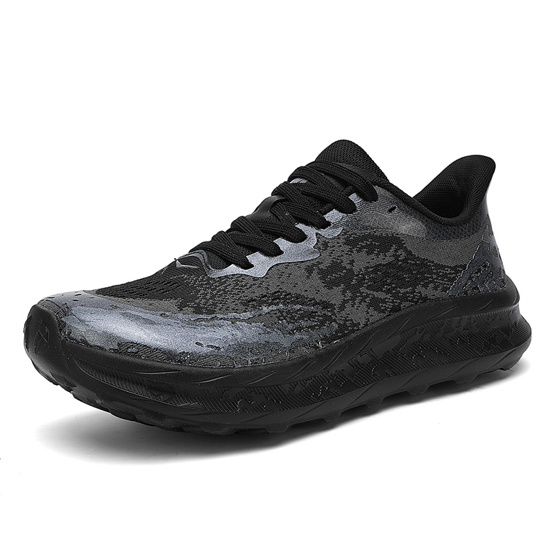 High-Quality Knit Upper Wide-Toe Sports Shoes