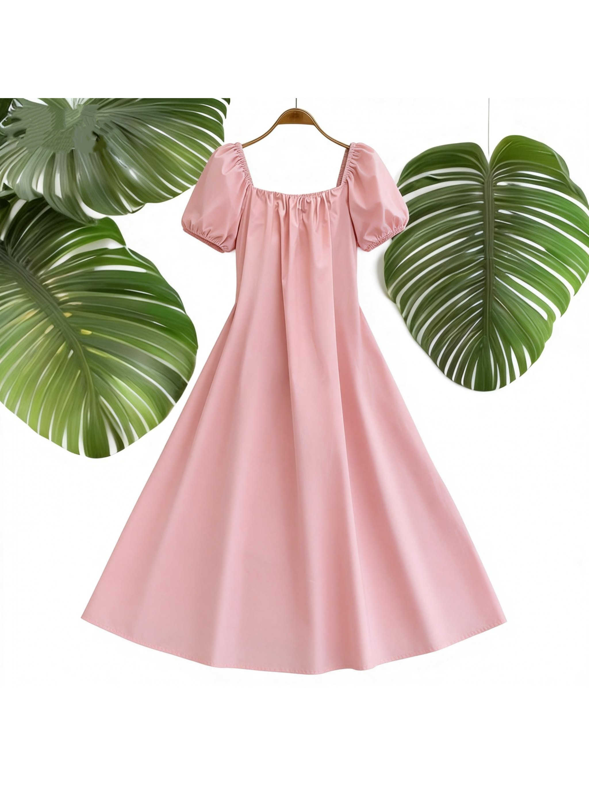knee length dresses for ladies PinkAminah Zipper Jersey Dress